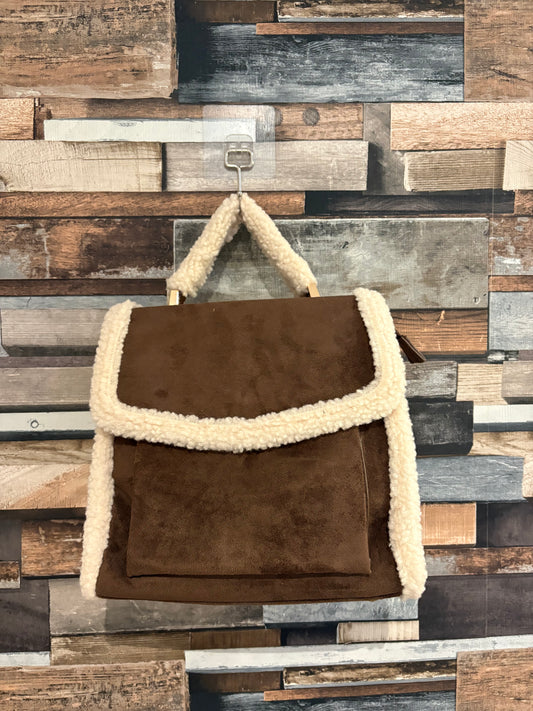 Shearling Backpack
