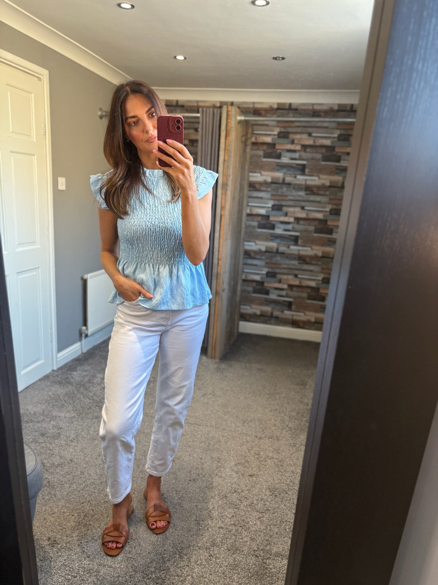 Shirred Top
