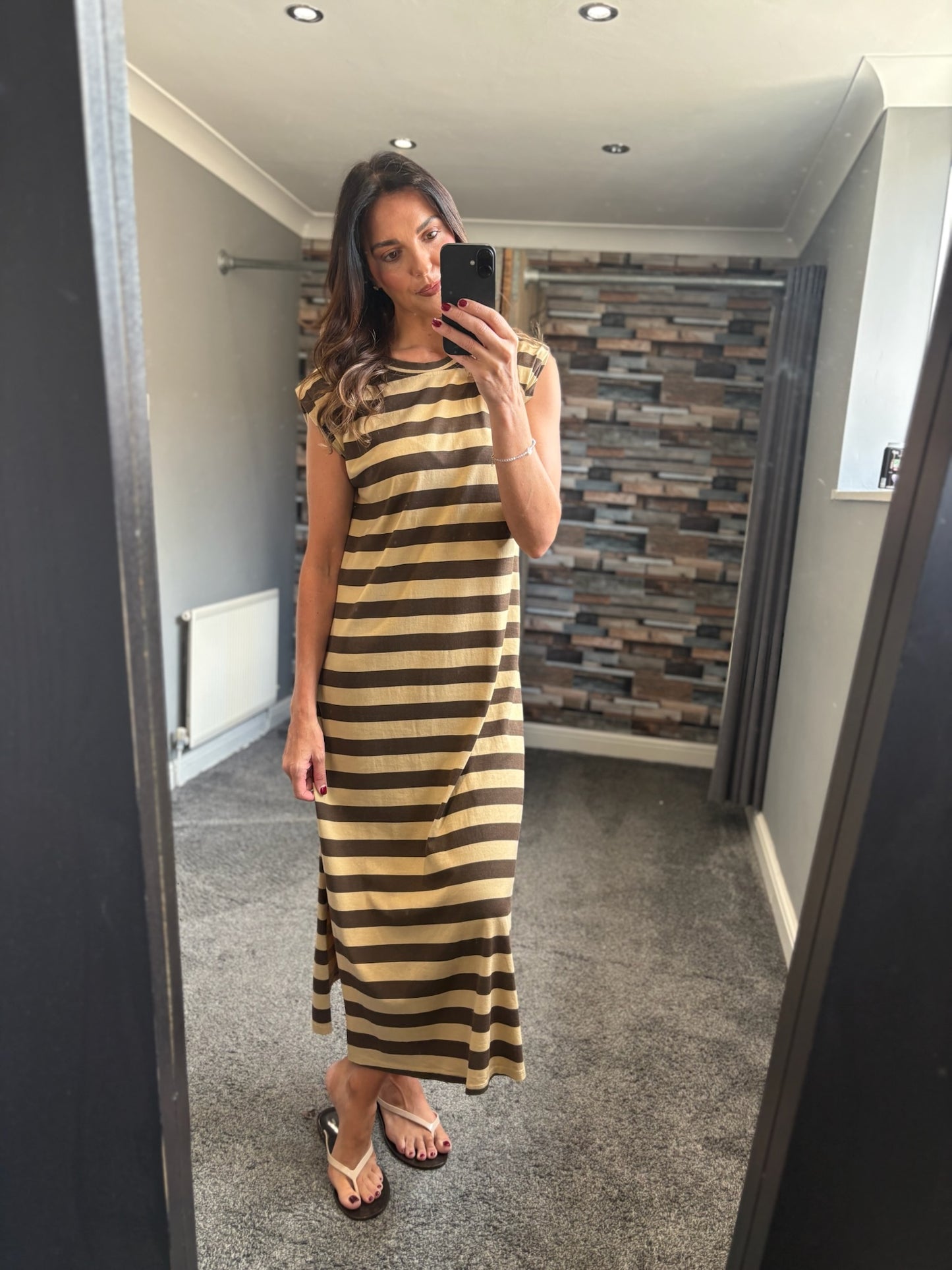 Stripe Tshirt Dress