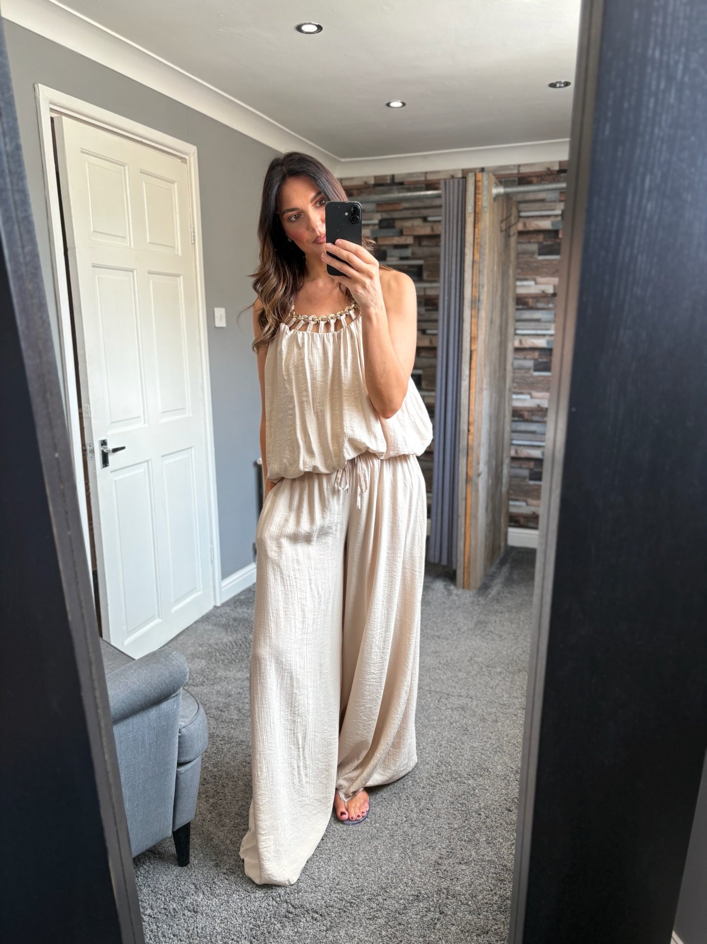 Puffball Wide Leg Coord