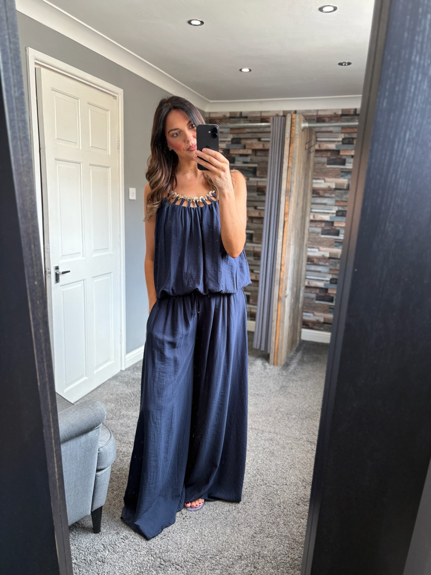 Puffball Wide Leg Coord