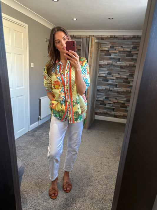 Print Shirt - Oranges & Lemons
