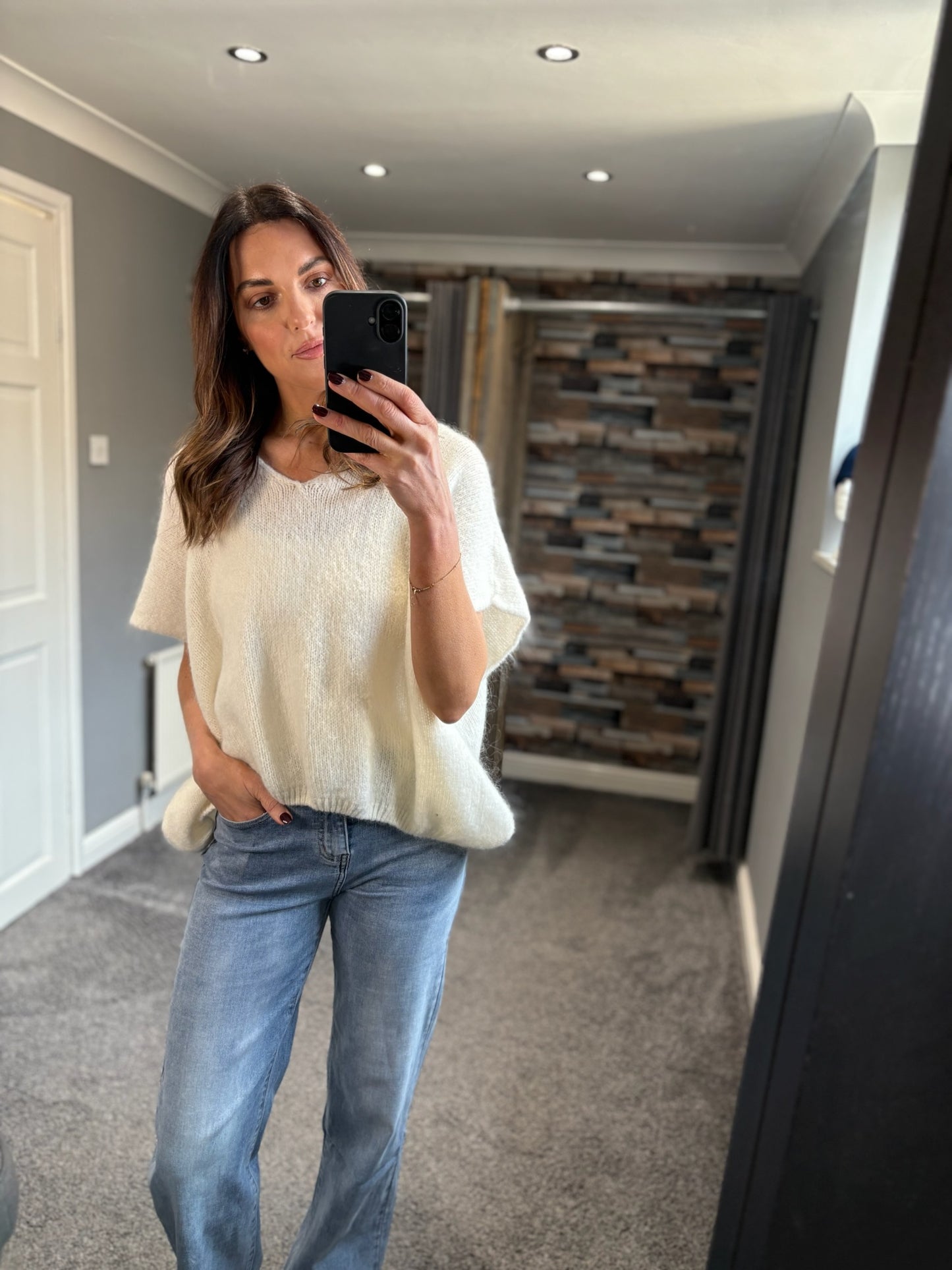 Slouchy Drape Jumper