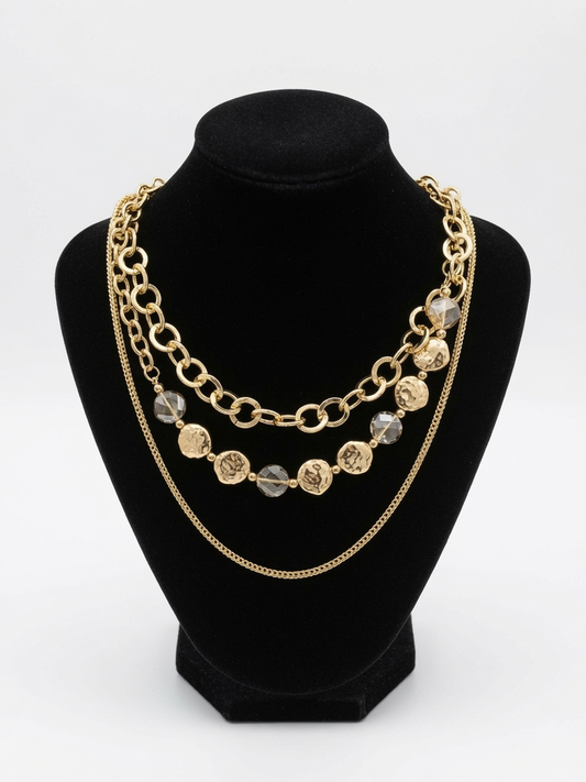 D&X Multi-Layered Necklace