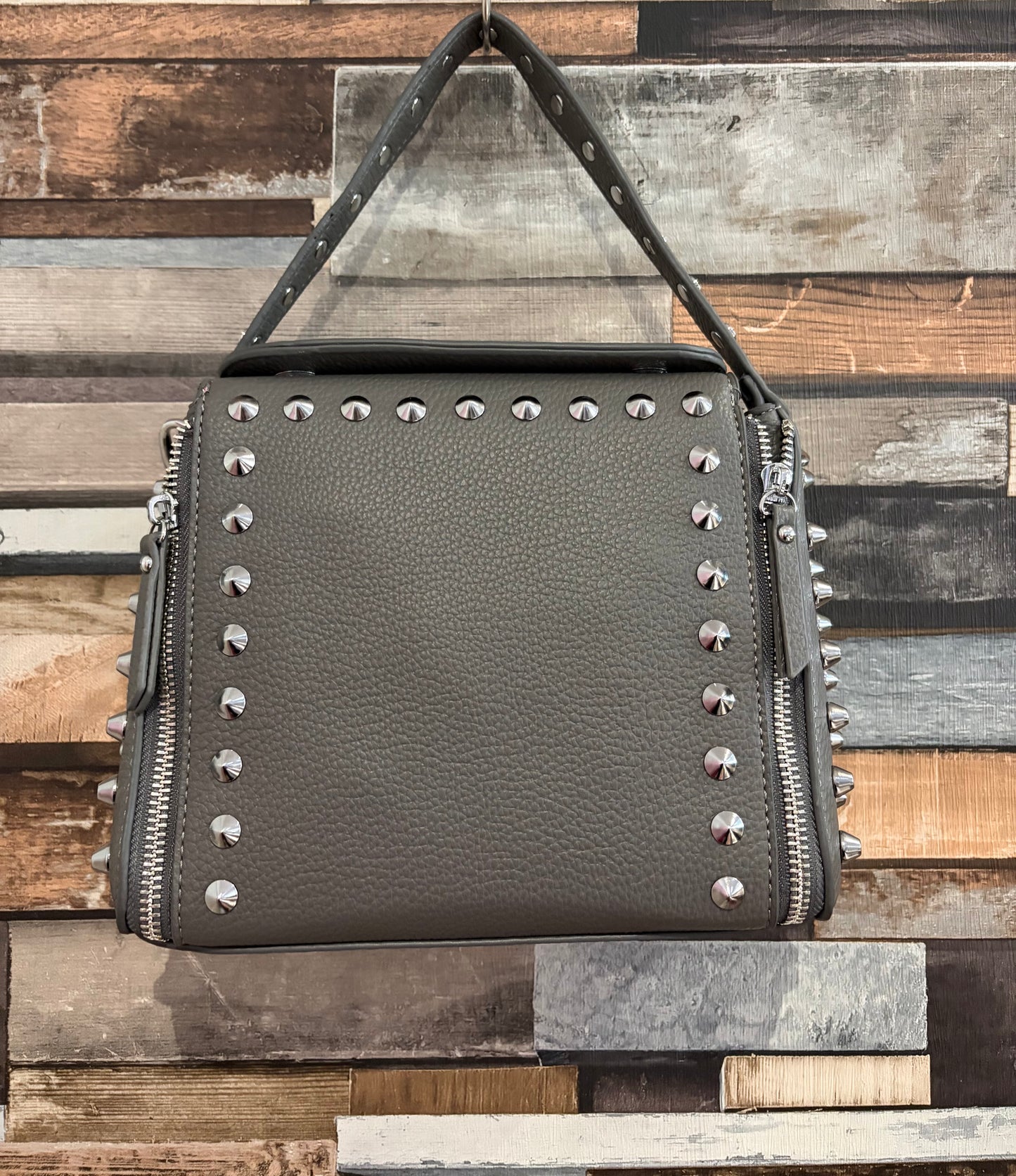 Stud Detail Crossbody Bag
