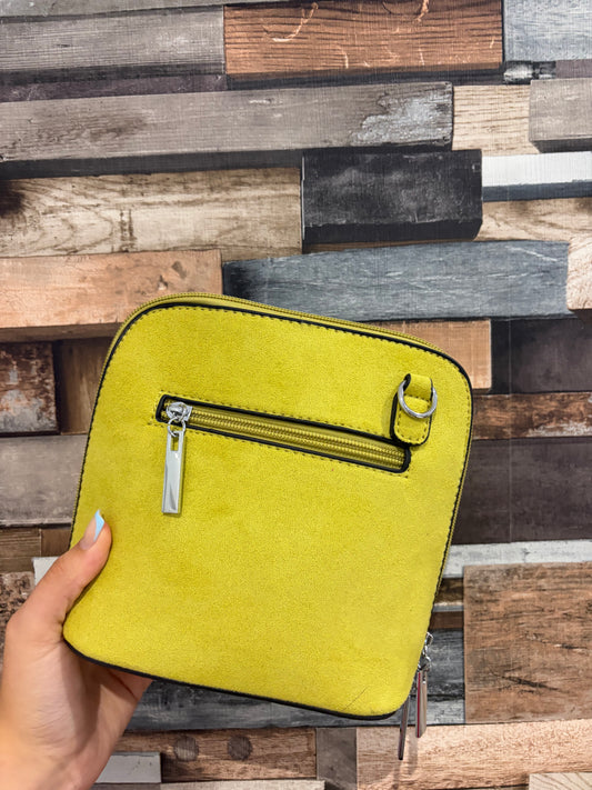 Suede Effect Mini Bag