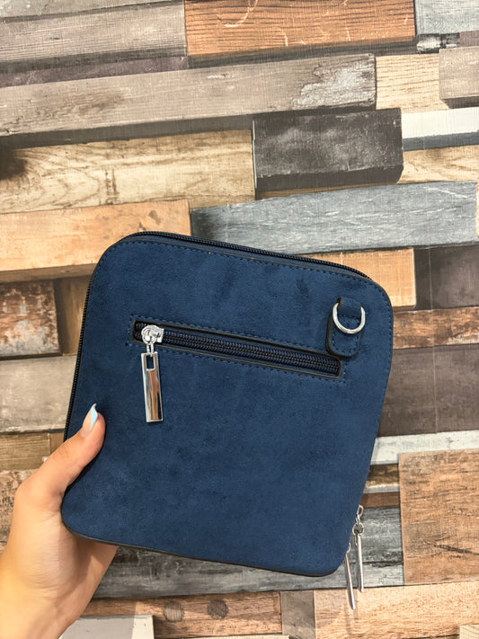 Suede Effect Mini Bag