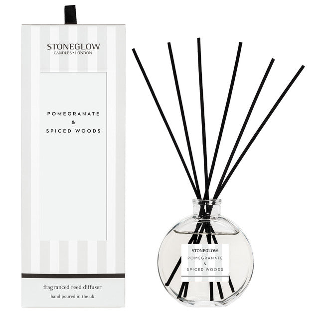 Modern Classics - Pomegranate & Spiced Woods - Scented Reed Diffuser 120ml