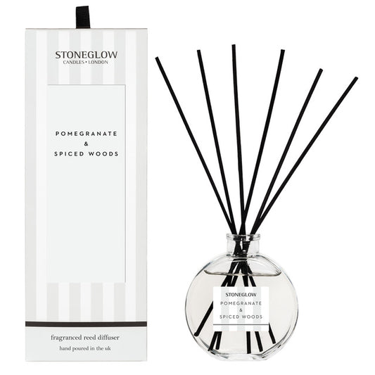 Modern Classics - Pomegranate & Spiced Woods - Scented Reed Diffuser 120ml
